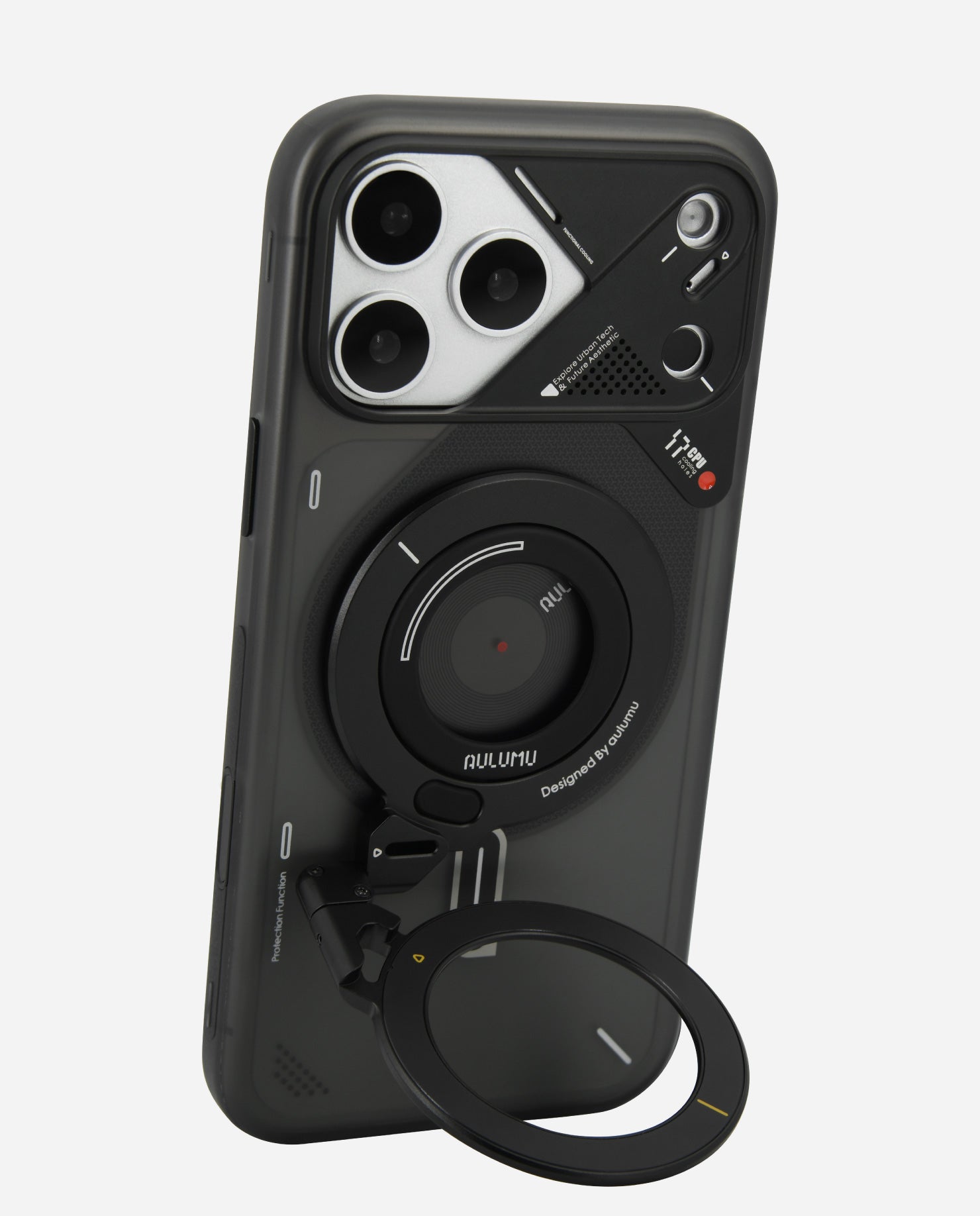A17 iPhone 17 Series Frosted Case & G09 Infinite 360° Magnetic Stand