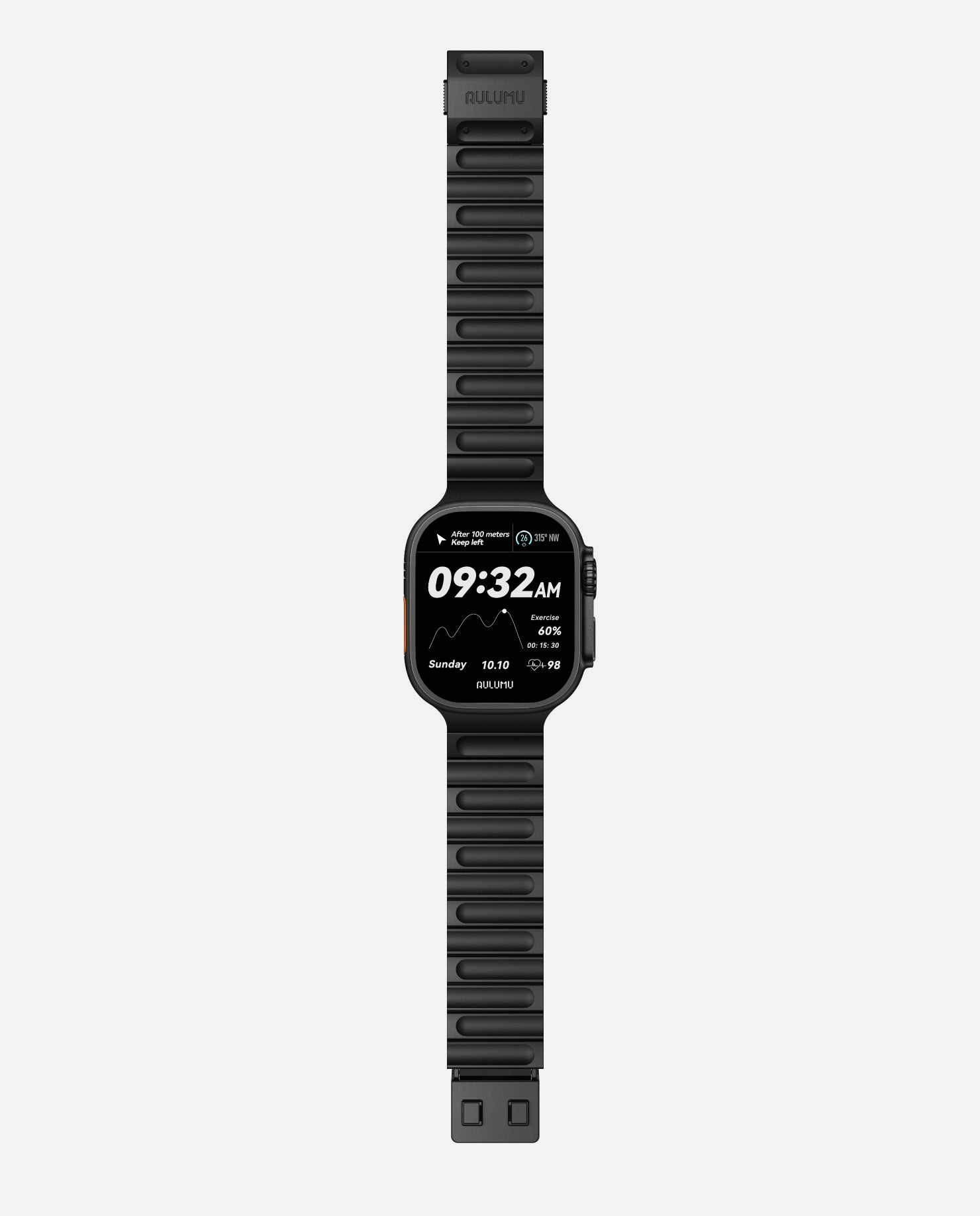 AULUMU C01 Hi-Per Titanium Alloy Watch Band for Apple Watch