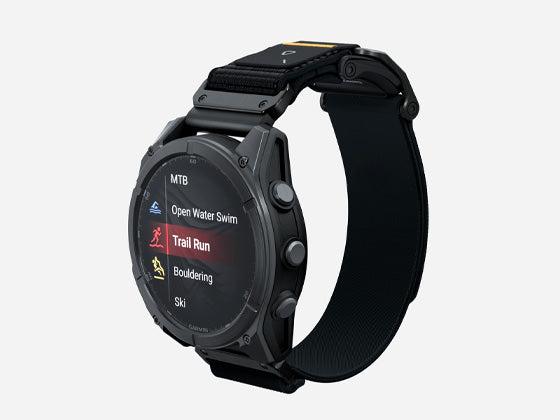 aulumu C11 slim Garmin watch band displayed
