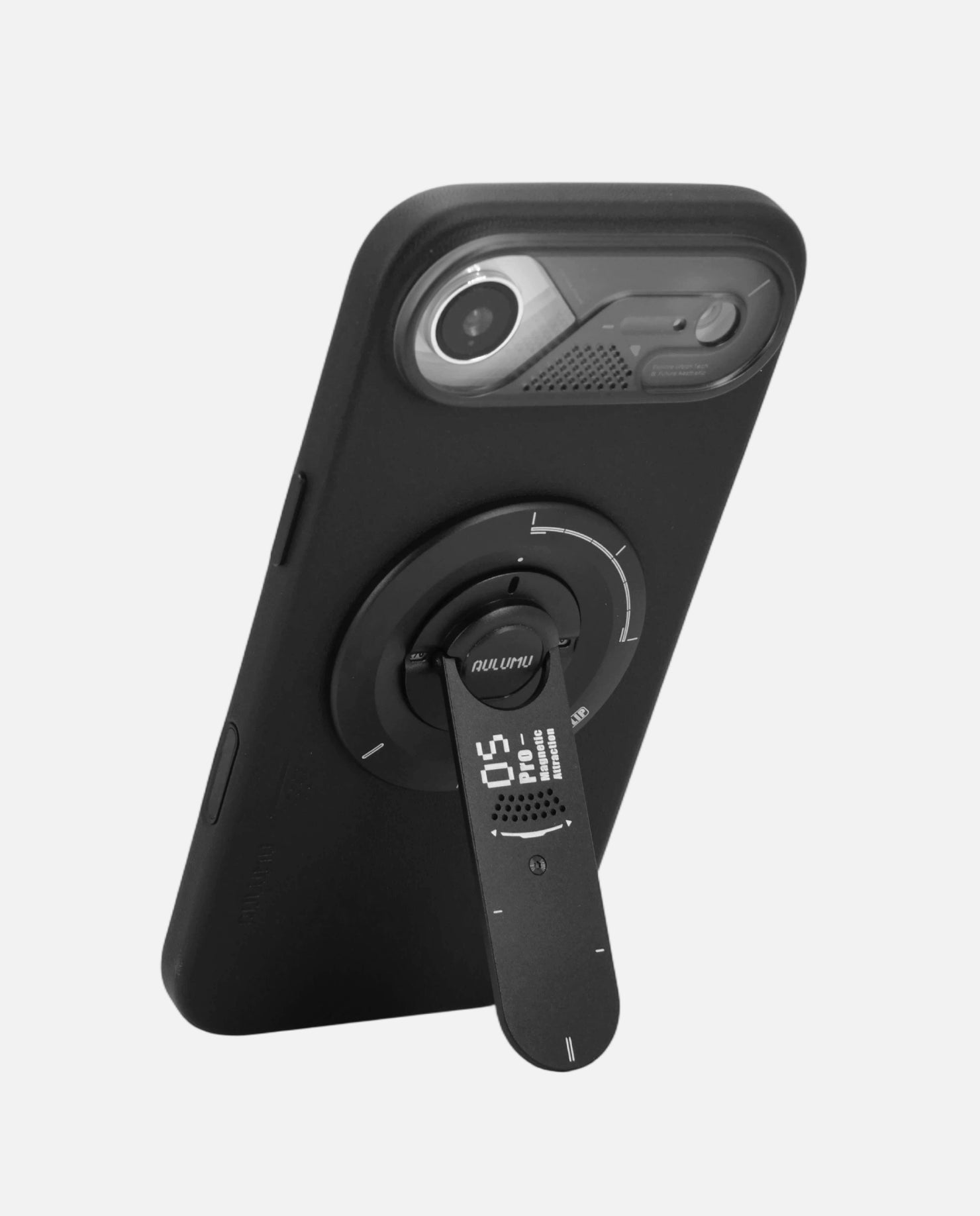 iPhone 17 Pro/Pro Max Vegan Leather Case & G05 Pro Multi-Function Mag Kickstand