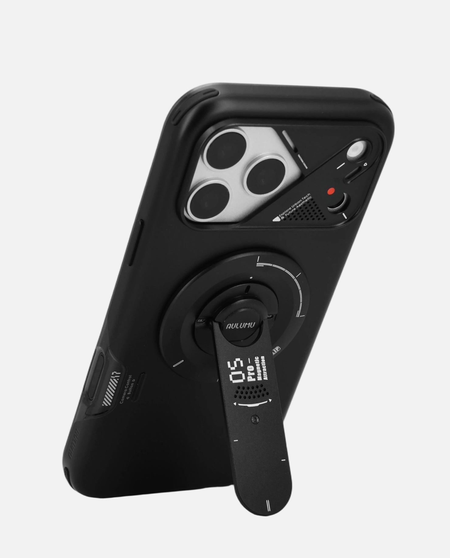 iPhone 17 Pro / Pro Max Slim Shockproof Case & G05 Pro Multi-Function Mag Kickstand