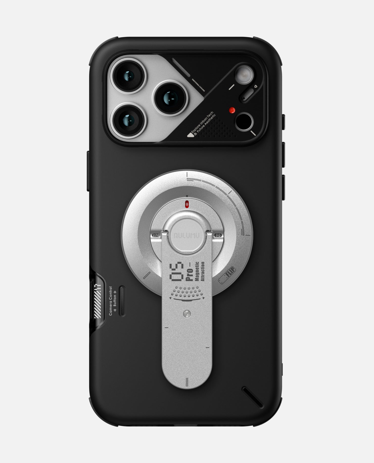 iPhone 17 Pro / Pro Max Slim Shockproof Case & G05 Pro Multi-Function Mag Kickstand