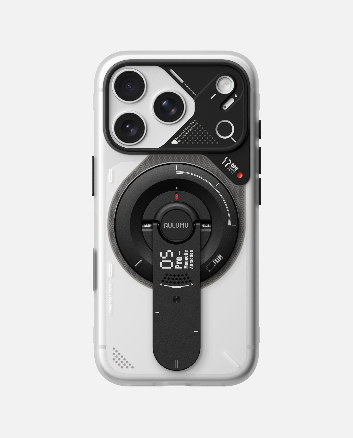 iPhone 17 Pro / Pro Max Frosted Case & G05 Pro Multi-Function Mag Kickstand