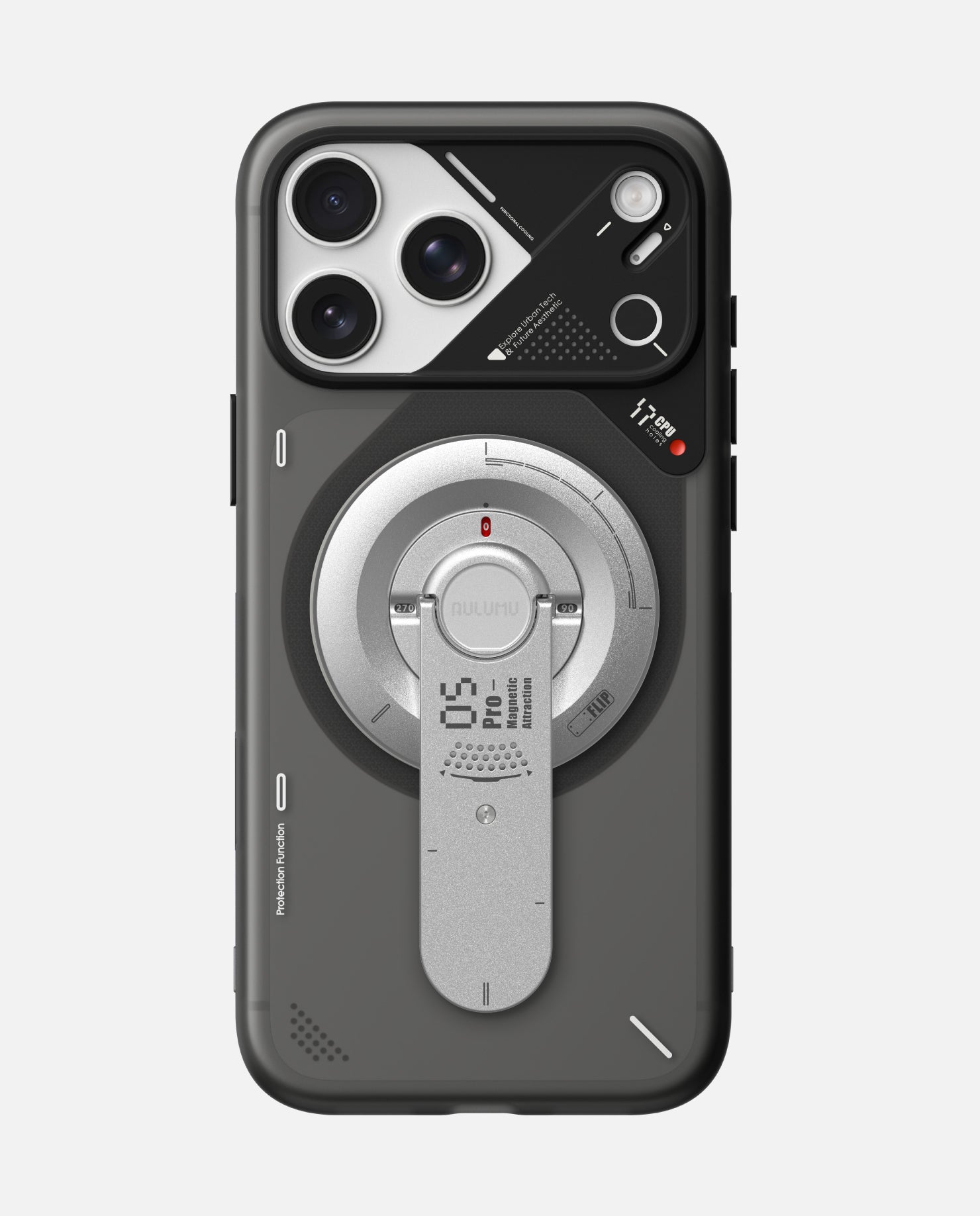 iPhone 17 Pro / Pro Max Frosted Case & G05 Pro Multi-Function Mag Kickstand