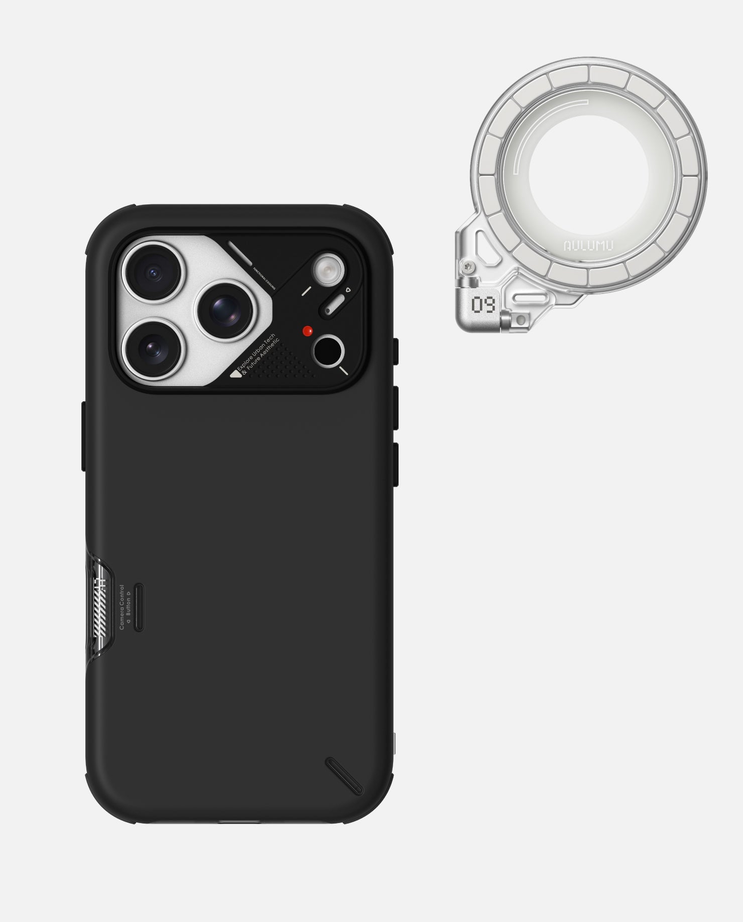 A17 iPhone 17 Series Slim Shockproof Case & G09 Infinite 360° Magnetic Stand
