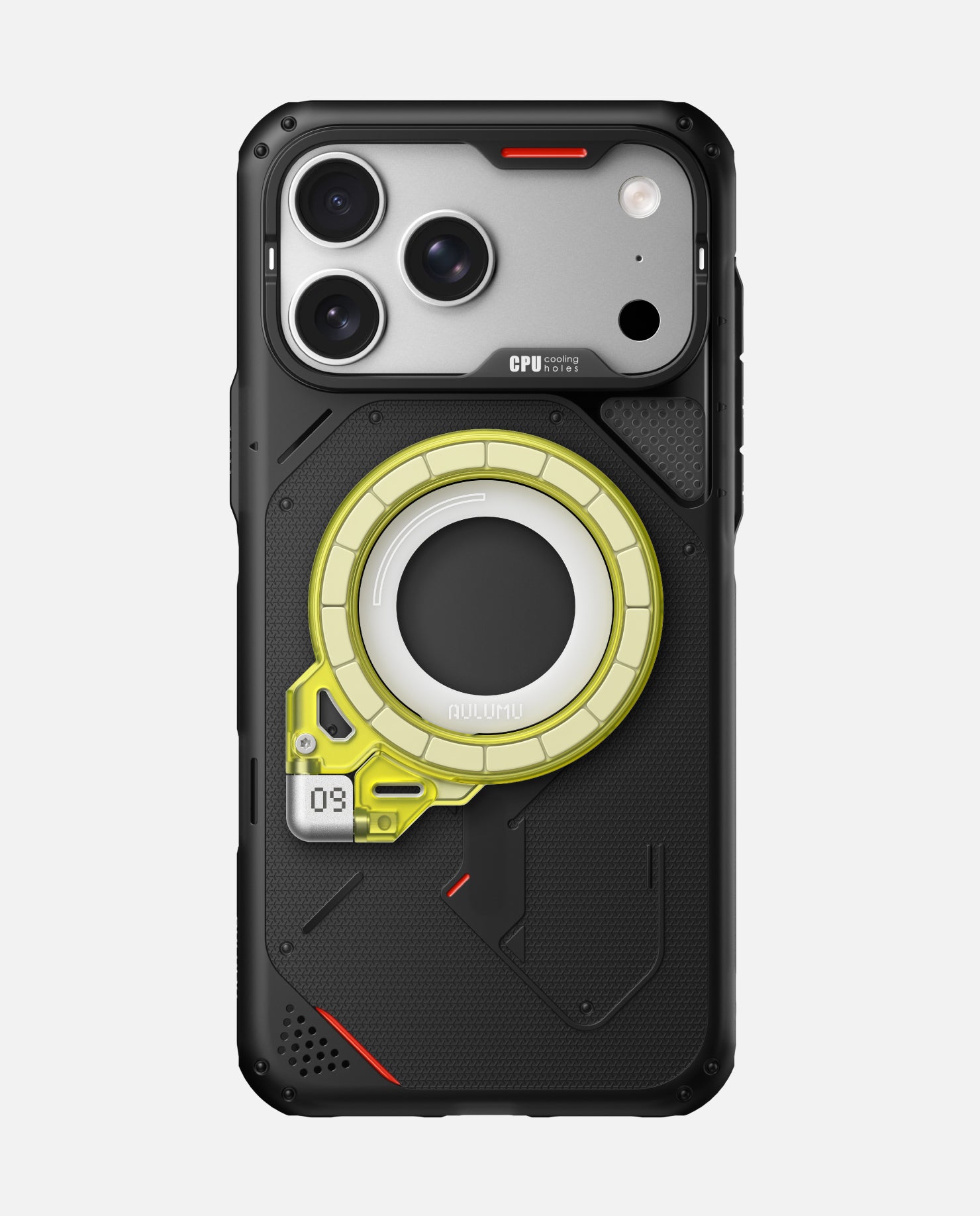 A17 iPhone 17 Series Rugged Outdoor Case & G09 Ghost Infinite 360° Magnetic Stand