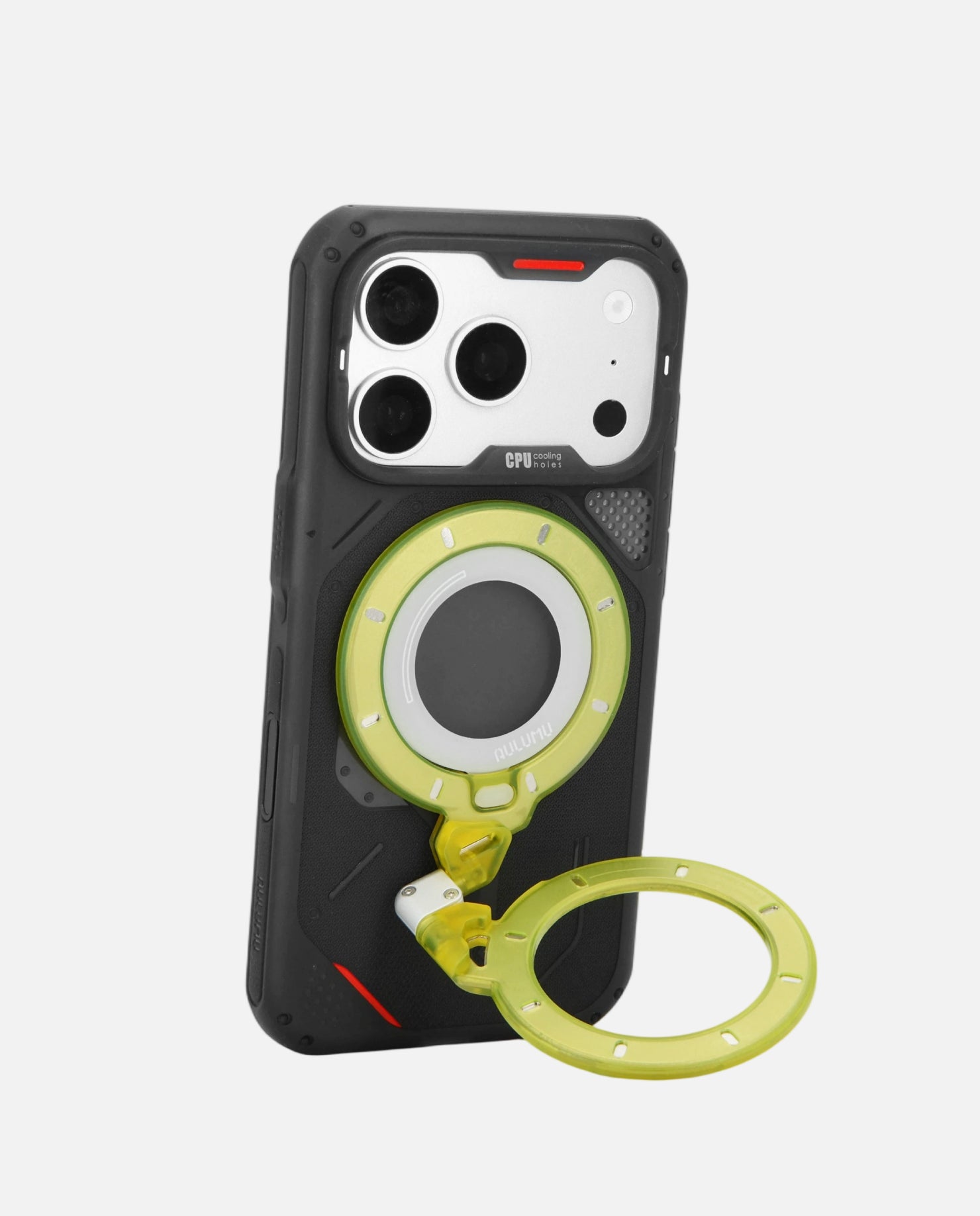 A17 iPhone 17 Series Rugged Outdoor Case & G09 Ghost Infinite 360° Magnetic Stand