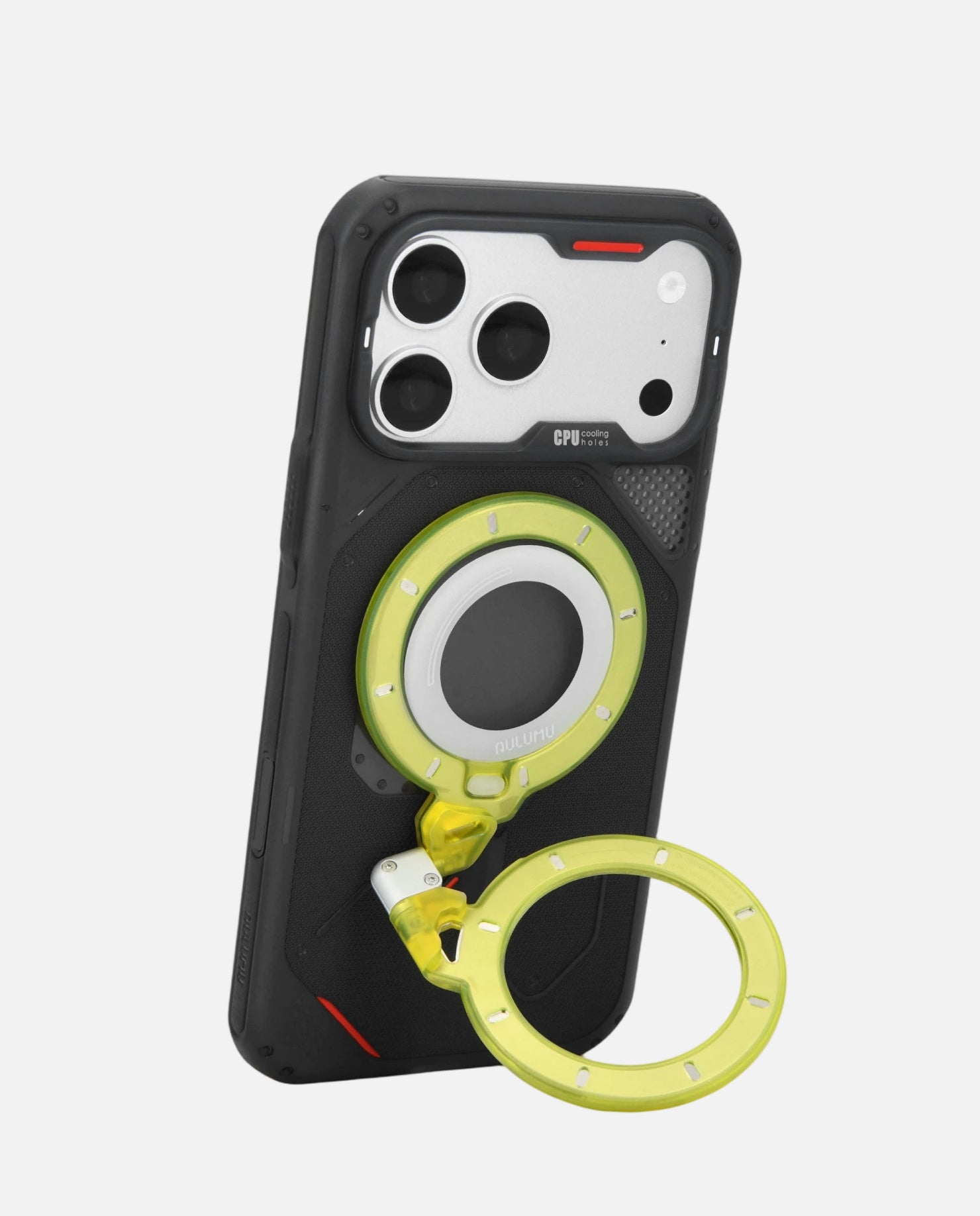 A17 iPhone 17 Series Rugged Outdoor Case & G09 Ghost Infinite 360° Magnetic Stand