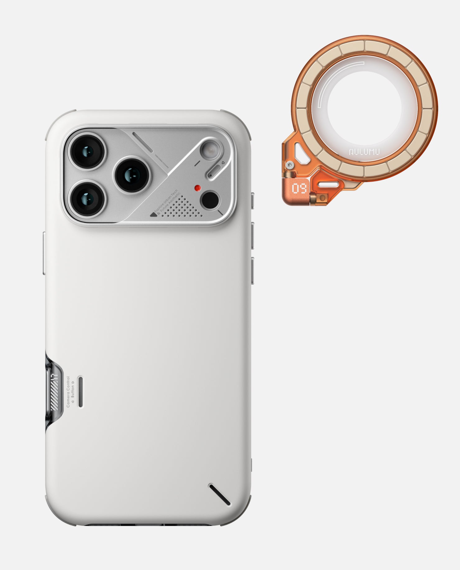 A17 iPhone 17 Series Slim Shockproof Case & G09 Infinite 360° Magnetic Stand