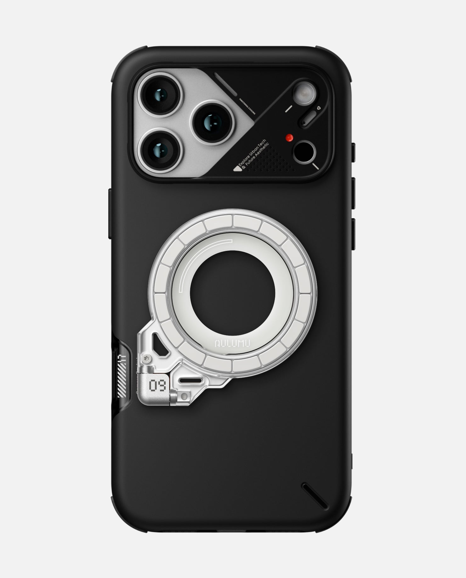 A17 iPhone 17 Series Slim Shockproof Case & G09 Infinite 360° Magnetic Stand