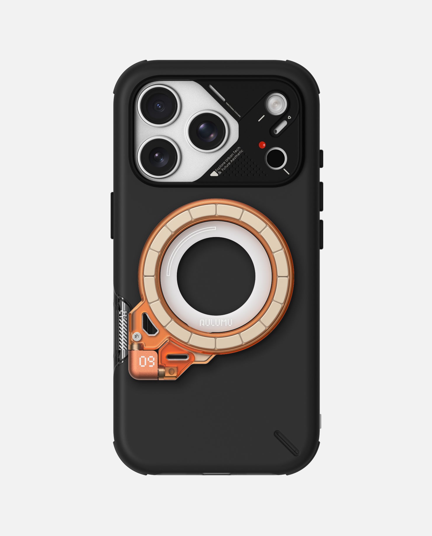 A17 iPhone 17 Series Slim Shockproof Case & G09 Infinite 360° Magnetic Stand