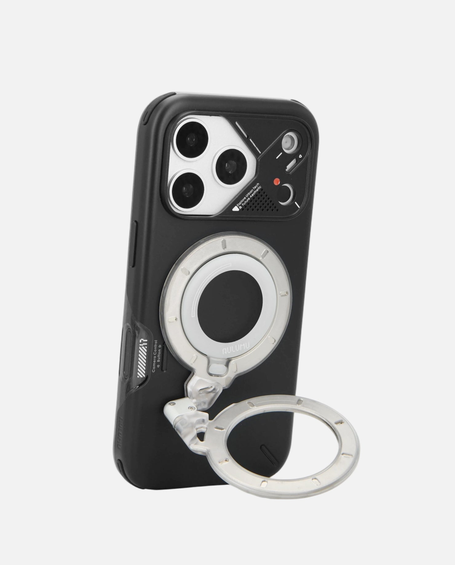 A17 iPhone 17 Series Slim Shockproof Case & G09 Infinite 360° Magnetic Stand