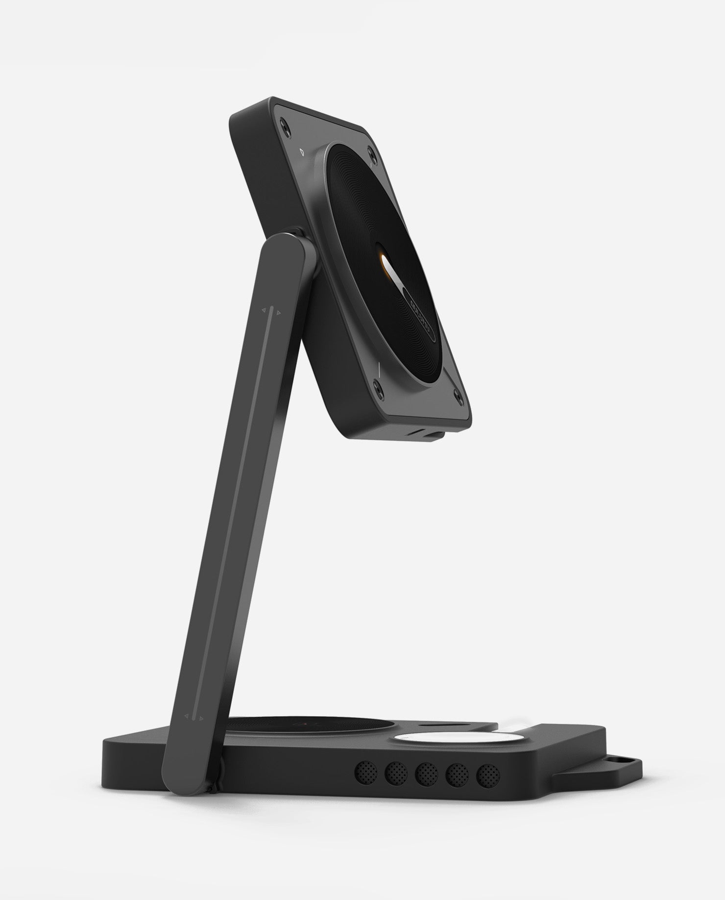 aulumu M01 black 4-in-1 foldable wireless charging station
