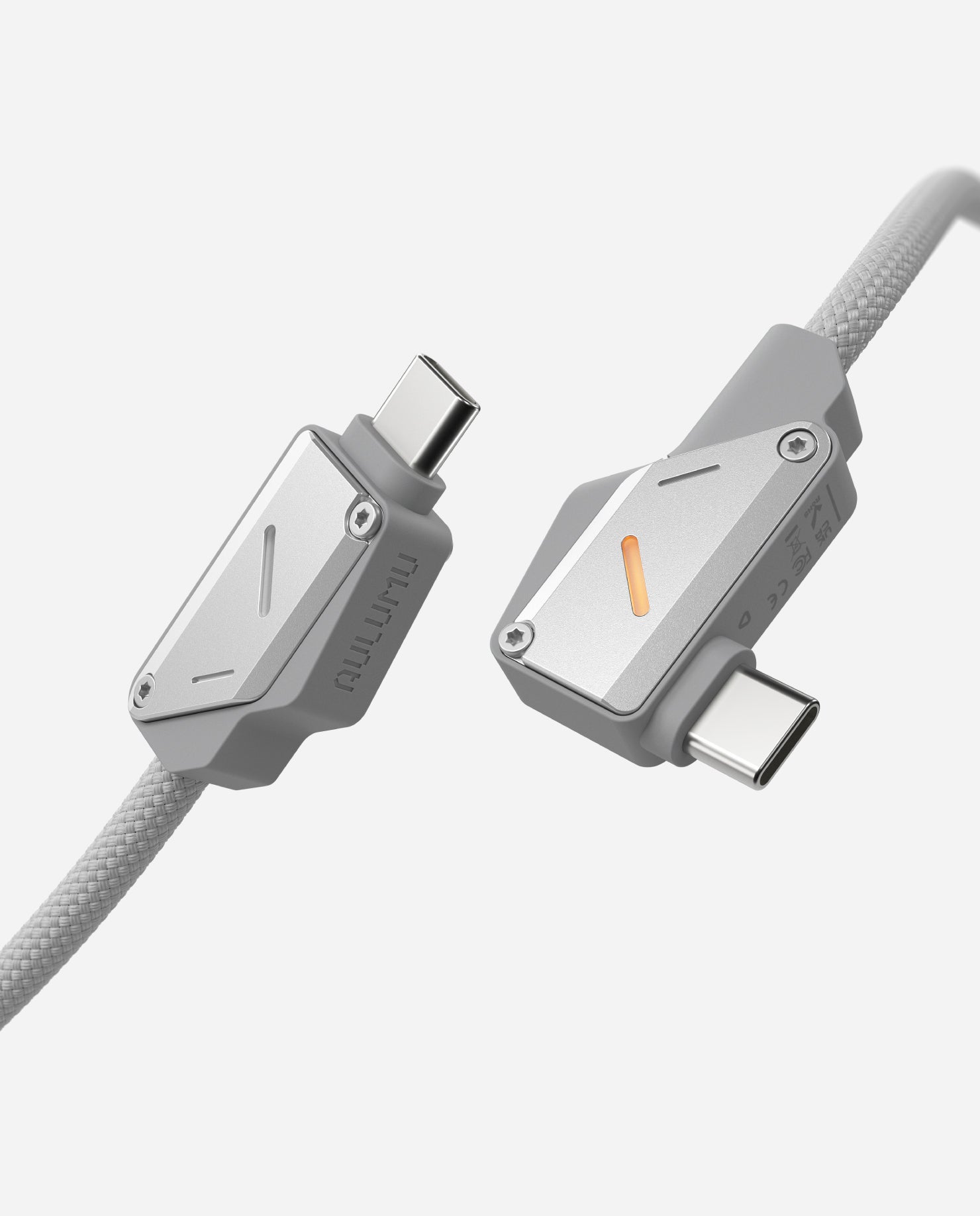 aulumu M07 Steady Aluminum USB-C cable close-up
