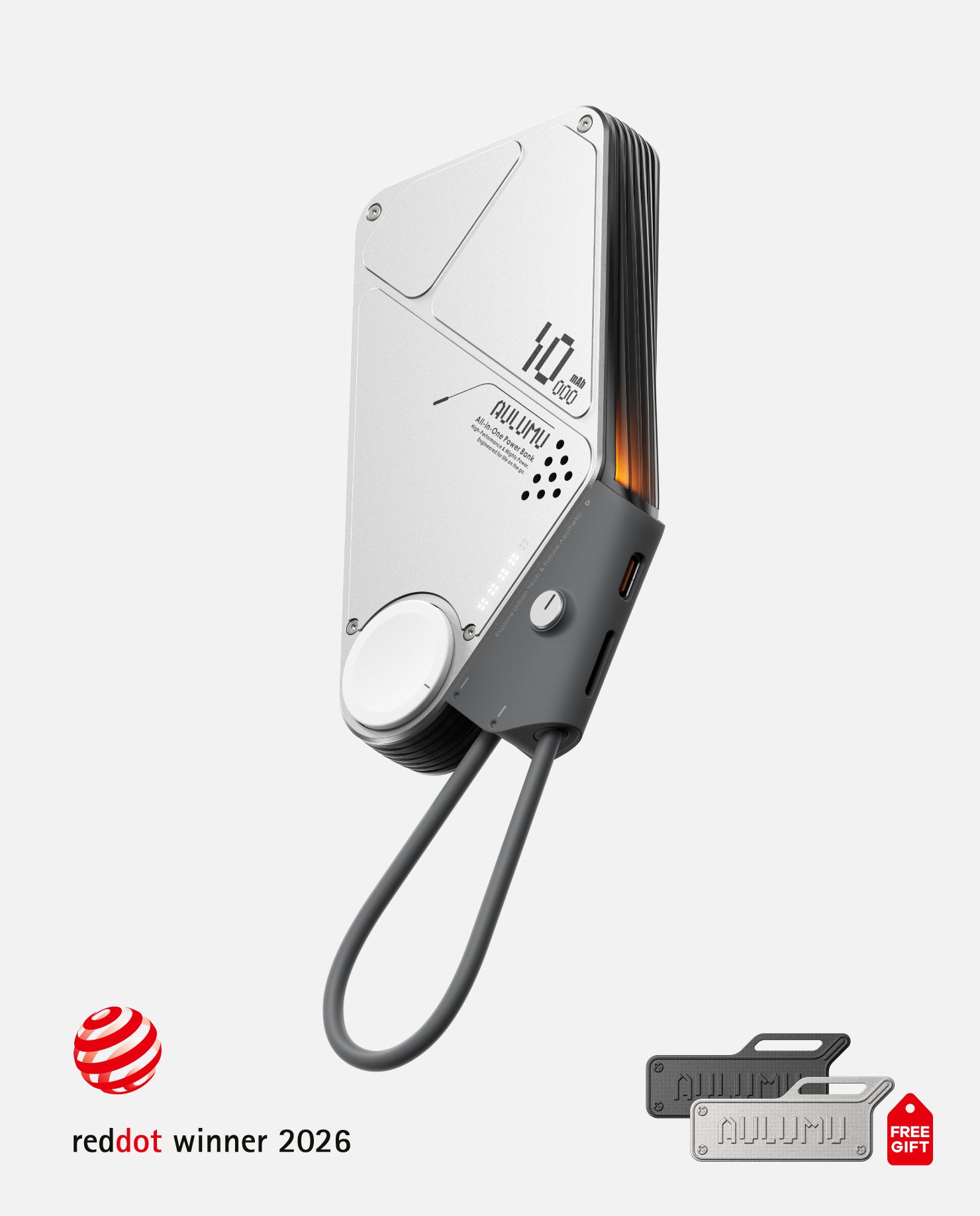 M10 10000mAh Multi-Charging Dual-Mag Power Bank