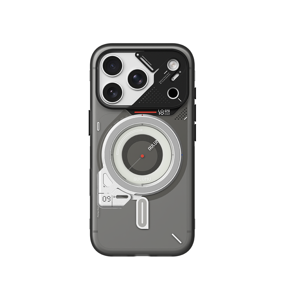 A18 iPhone 18/17 Series Frosted Case & G09 Infinite 360° Magnetic Stand