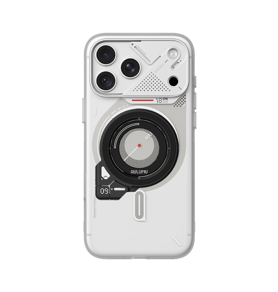 A18 iPhone 18/17 Series Frosted Case & G09 Infinite 360° Magnetic Stand