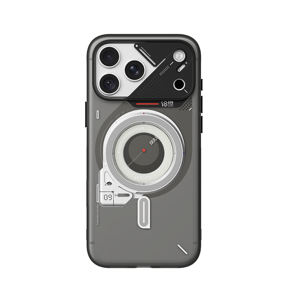 A18 iPhone 18/17 Series Frosted Case & G09 Infinite 360° Magnetic Stand