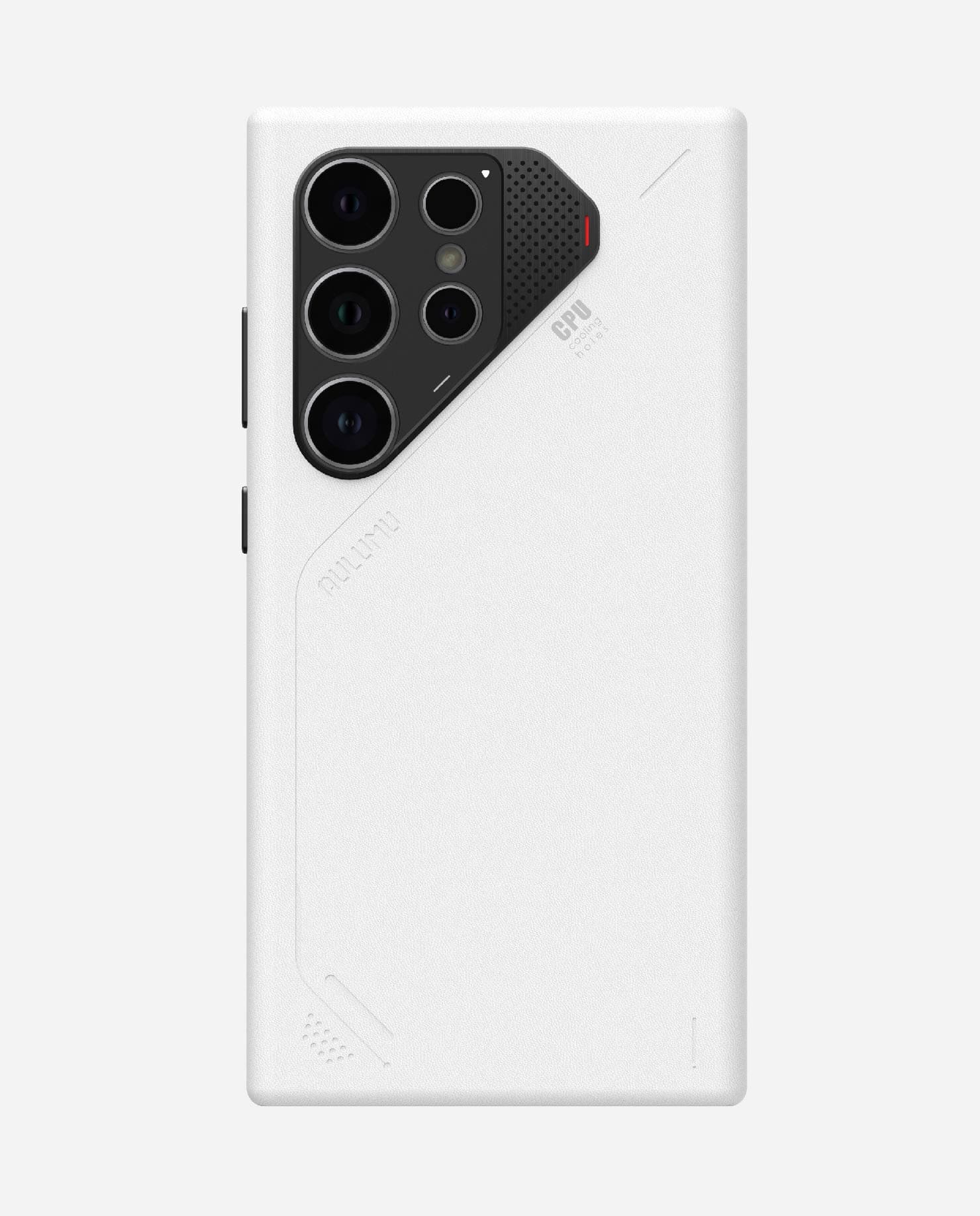 S24 Vegan Leather Case for Samsung Galaxy S24 Series | Real Cooling | White | Magnetic & PowerShare