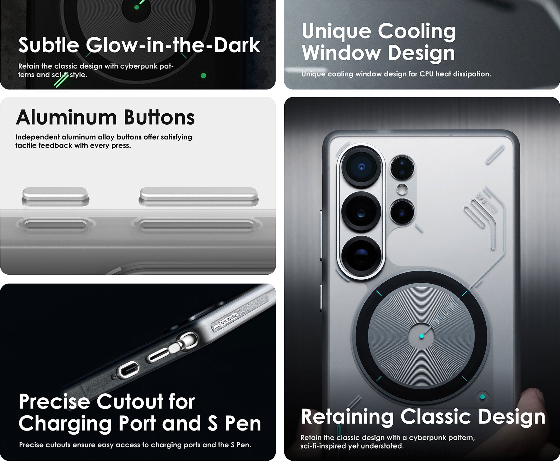 S25 Frosted Case for Samsung Galaxy S25 Ultra Features