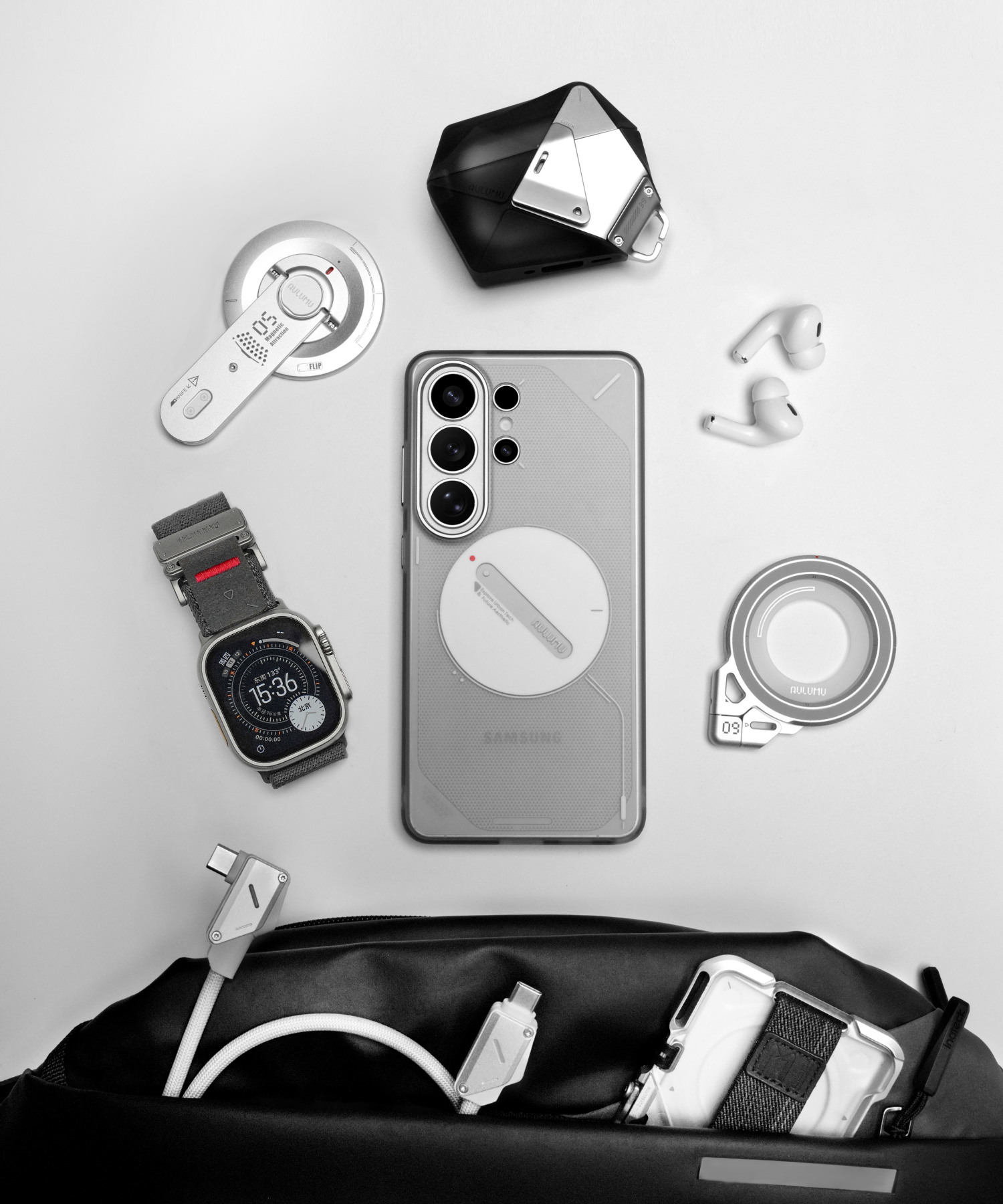 S26U Frosted Glow Case for Samsung Galaxy S26 Ultra