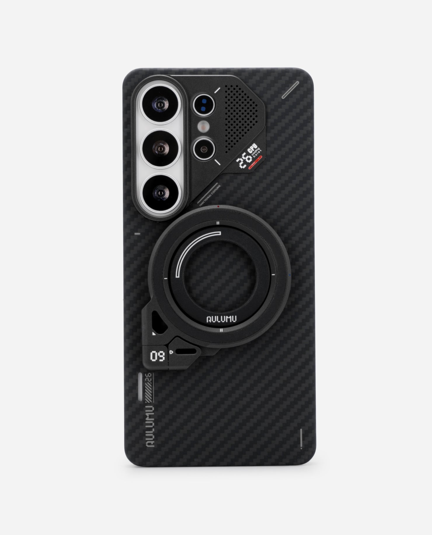 S26U Case for Samsung Galaxy S26 Ultra & G09 Infinite 360° Magnetic Stand